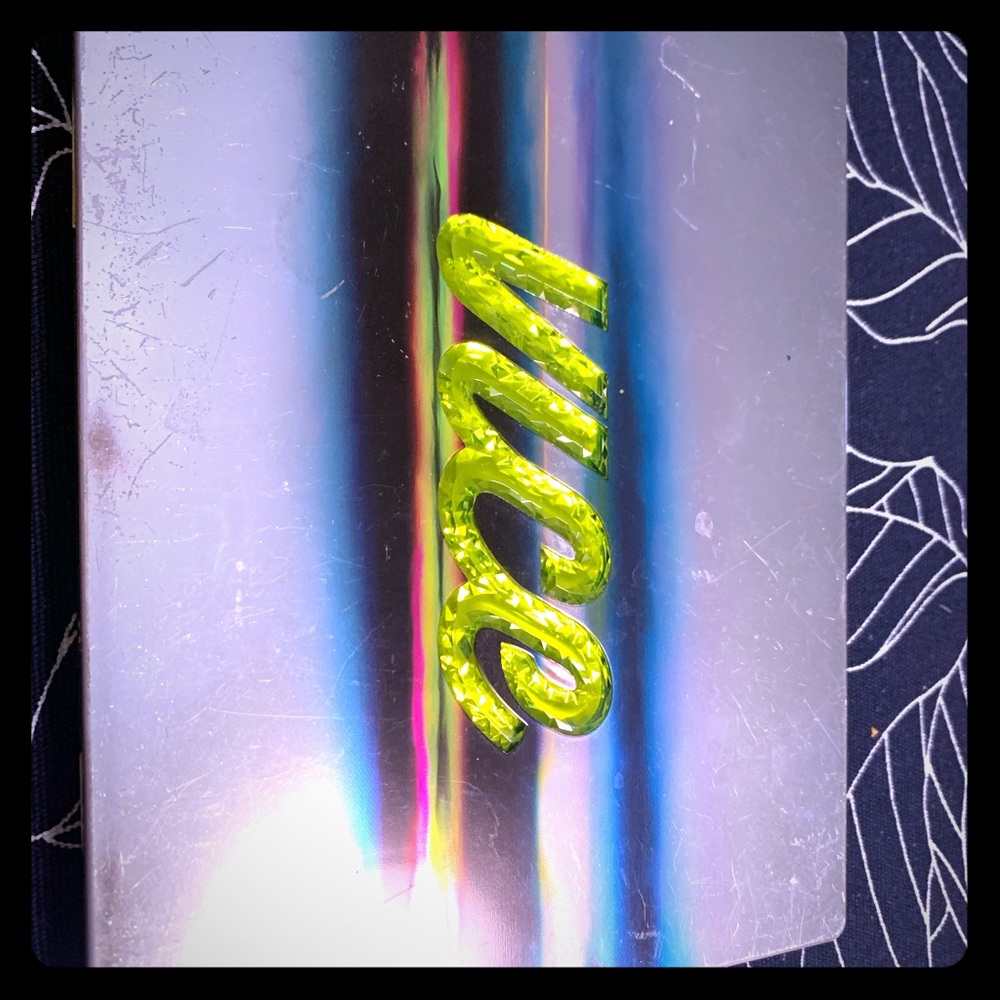 Colorful eyeshadow palette